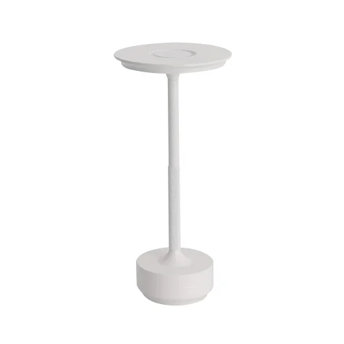 CANDEEIRO DE MESA LED RECARREGÁVEL SEM FIOS 213LM BRANCO IP44 ESTIVA CANDEEIRO DE MESA LED RECARREGÁVEL SEM FIOS 213LM BRANCO IP44 ESTIVA
