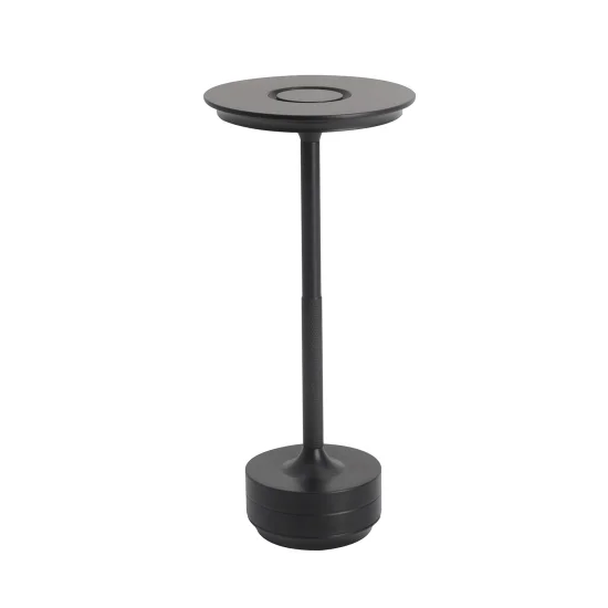 CANDEEIRO DE MESA LED RECARREGÁVEL SEM FIOS 213LM PRETO IP44 ESTIVA 2