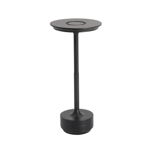CANDEEIRO DE MESA LED RECARREGÁVEL SEM FIOS 213LM PRETO IP44 ESTIVA