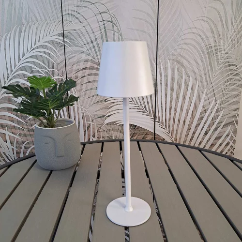 CANDEEIRO DE MESA LED RECARREGÁVEL SEM FIOS 229LM BRANCO IP44 SIRANA CANDEEIRO DE MESA LED RECARREGÁVEL SEM FIOS 229LM BRANCO IP44 SIRANA