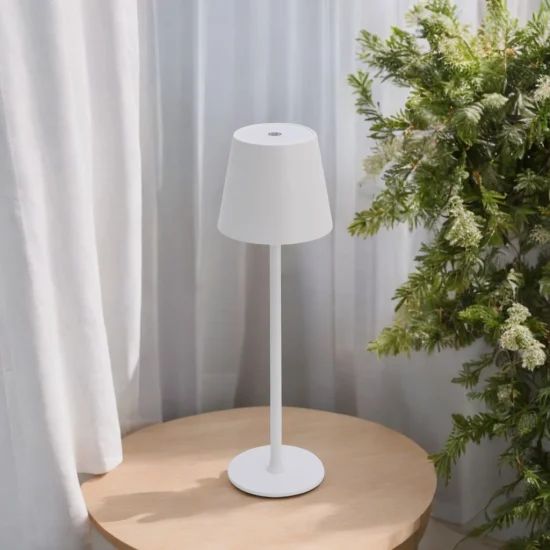 CANDEEIRO DE MESA LED RECARREGÁVEL SEM FIOS 229LM BRANCO IP44 SIRANA
