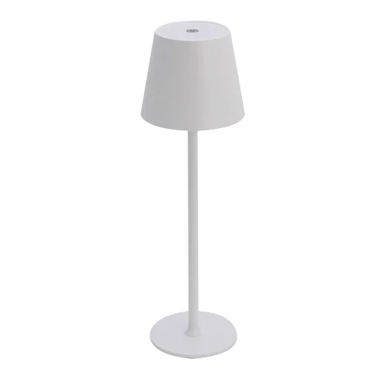 CANDEEIRO DE MESA LED RECARREGÁVEL SEM FIOS 229LM BRANCO IP44 SIRANA 2