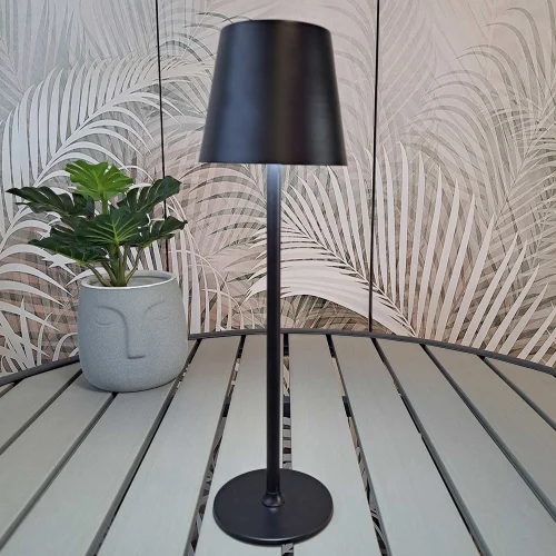 CANDEEIRO DE MESA LED RECARREGÁVEL SEM FIOS 229LM PRETO IP44 SIRANA CANDEEIRO DE MESA LED RECARREGÁVEL SEM FIOS 229LM PRETO IP44 SIRANA