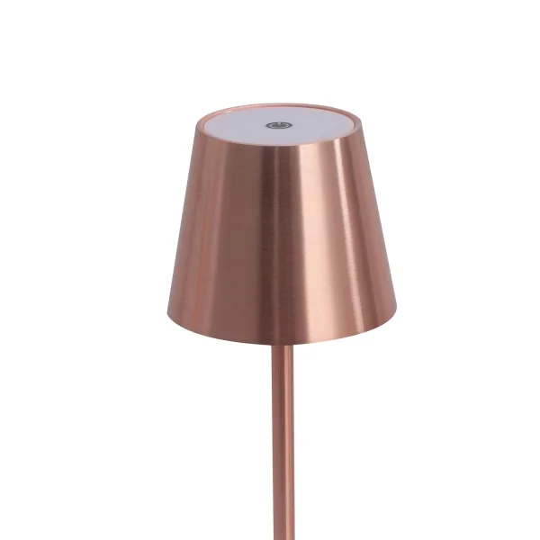 CANDEEIRO DE MESA LED RECARREGÁVEL SEM FIOS 229LM DOURADO ROSÉ IP44 SIRANA CANDEEIRO DE MESA LED RECARREGÁVEL SEM FIOS 229LM DOURADO ROSÉ IP44 SIRANA