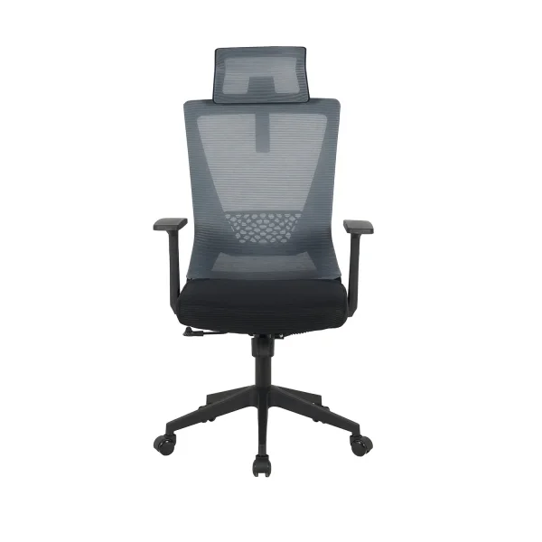 CADEIRA DE ESCRITÓRIO CINZENTA/PRETA SITWELL