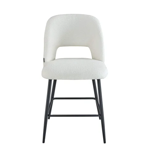 BANCO ESTOFADO BRANCO EBONY