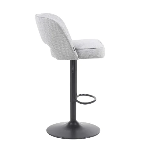 BANCO ALTO ESTOFADO CINZENTO CLARO LISBOA