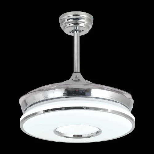 VENTOINHA DE TETO LED 32W 4 PÁS RETRÁTEIS WAKANA