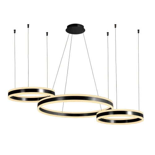 CANDEEIRO DE TETO LED 37W 3000K-6000K PRETO ISADORA