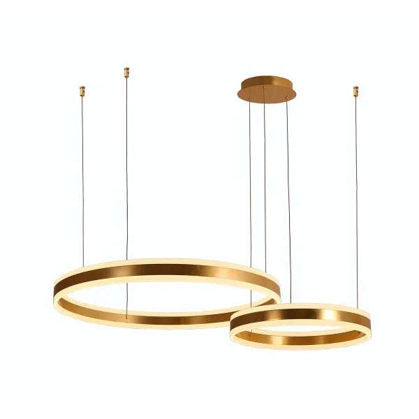 CANDEEIRO DE TETO LED 37W 3000K-6000K DOURADO ISADORA