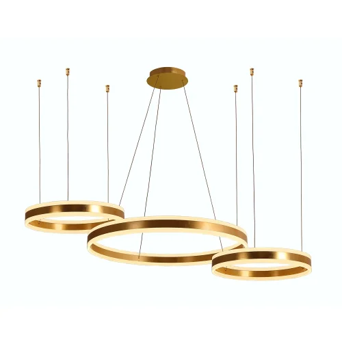 CANDEEIRO DE TETO LED 37W 3000K-6000K DOURADO ISADORA