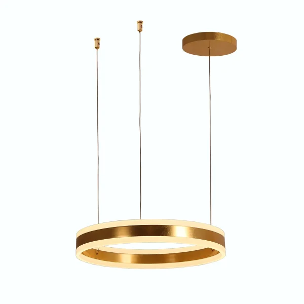 CANDEEIRO DE TETO LED 37W 3000K-6000K DOURADO ISADORA