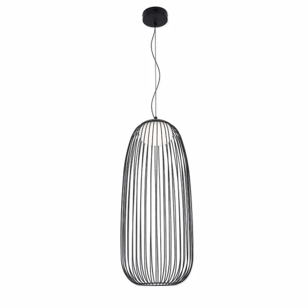CANDEEIRO DE TETO LED 13W 3000K-4000K-6000K Ø30CM PRETO ARVEN