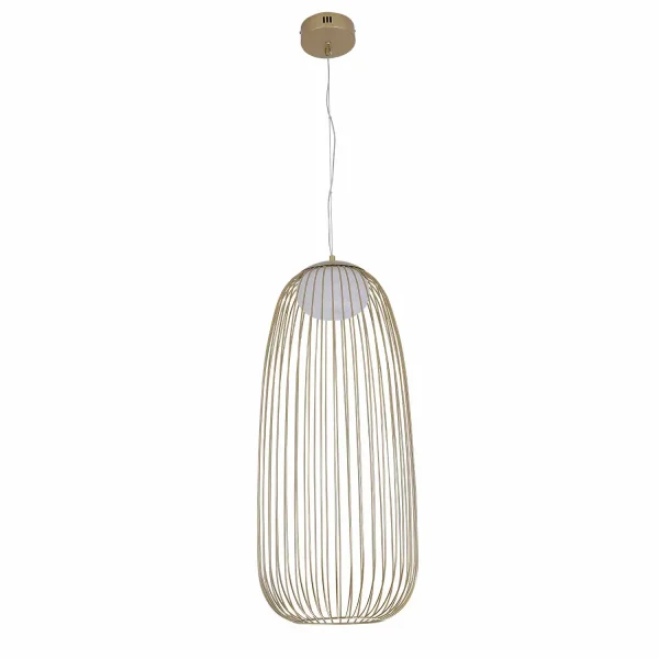 CANDEEIRO DE TETO LED 13W 3000K-4000K-6000K Ø30CM DOURADO ARVEN