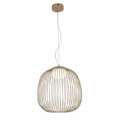 CANDEEIRO DE TETO SUSPENSO LED 13W 3000K-4000K-6000K Ø40CM DOURADO ARVEN