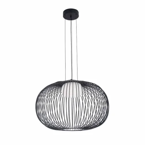 CANDEEIRO DE TETO LED 15W 3000K-4000K-6000K Ø60CM PRETO ARVEN