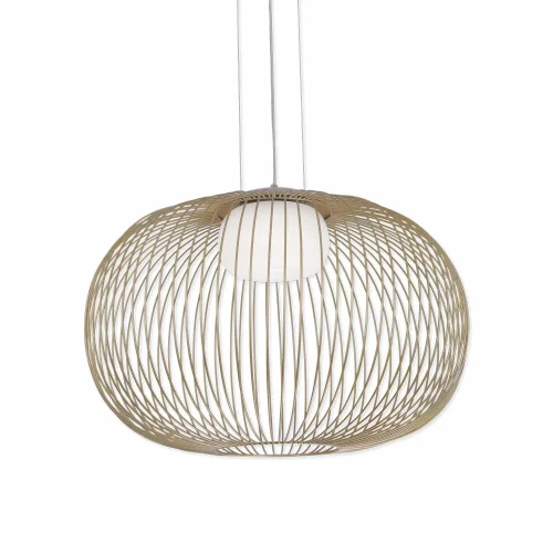 CANDEEIRO DE TETO LED 15W 3000K-4000K-6000K Ø60CM DOURADO ARVEN