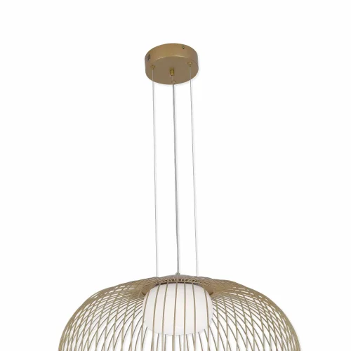 CANDEEIRO DE TETO LED 15W 3000K-4000K-6000K Ø60CM DOURADO ARVEN