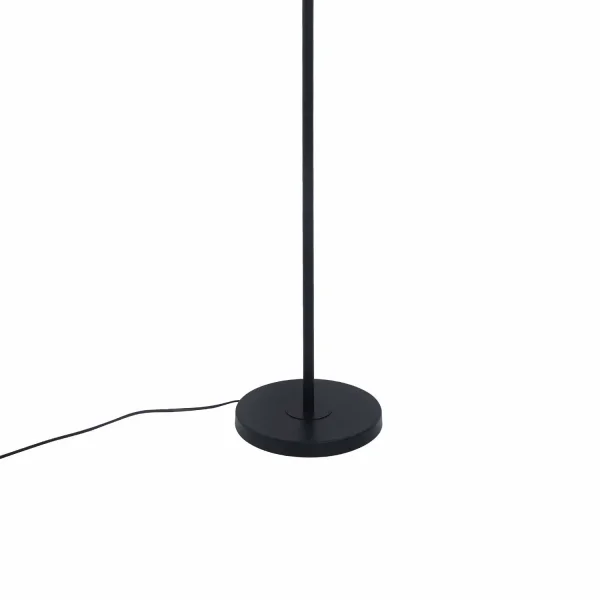 CANDEEIRO DE PÉ 160CM AÇO PINTADO NEGRO E27 ARVEN