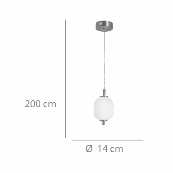 CANDEEIRO DE TETO LED 1 LUZ 10W 3000K-4000K-6000K ANEKA