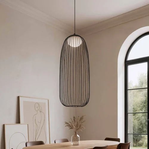 CANDEEIRO DE TETO LED 13W 3000K-4000K-6000K Ø30CM PRETO ARVEN