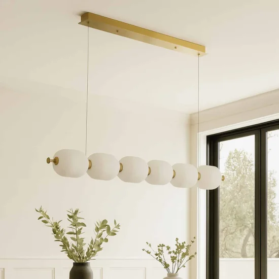 CANDEEIRO DE TETO LED 6 LUZES 45W 3000–6000K ANEKA