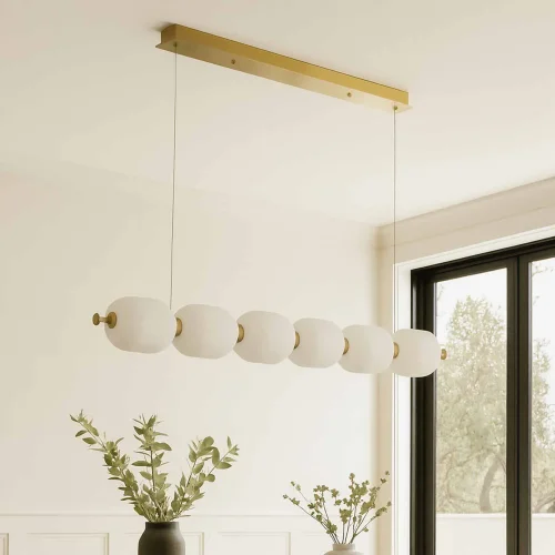 CANDEEIRO DE TETO LED 6 LUZES 45W 3000–6000K ANEKA