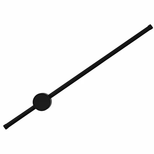 APLIQUE LED 8W 3000K AÇO PINTADO PRETO 60 CM MIREA