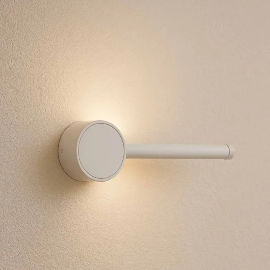 APLIQUE LED 6W 3000K AÇO PINTADO BRANCO 40 CM MIREA