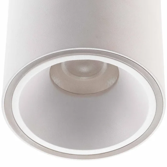 FOCO DE SUPERFÍCIE CILÍNDRICO LED 25W 4000K Ø12CM BRANCO 2