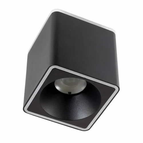 FOCO DE SUPERFÍCIE QUADRADO LED 25W 4000K 12x12CM PRETO