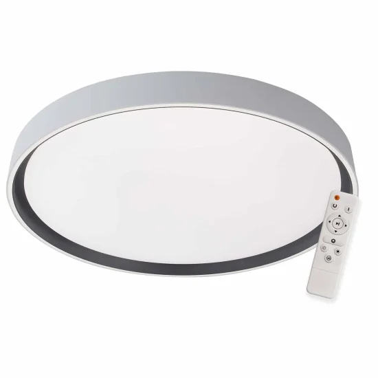 PLAFON LED 106W REGULÁVEL Ø78CM BRANCO/PRETO ORANE