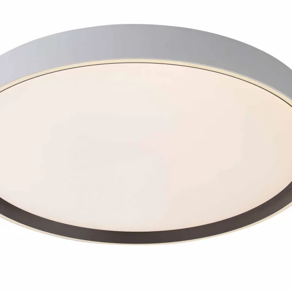 PLAFON LED 106W REGULÁVEL Ø78CM BRANCO/PRETO ORANE