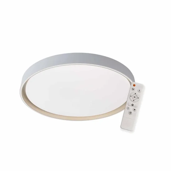 PLAFON LED 68W REGULÁVEL Ø59CM BRANCO/DOURADO ORANE