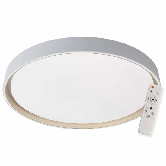 PLAFON LED 106W REGULÁVEL Ø78CM BRANCO/DOURADO ORANE