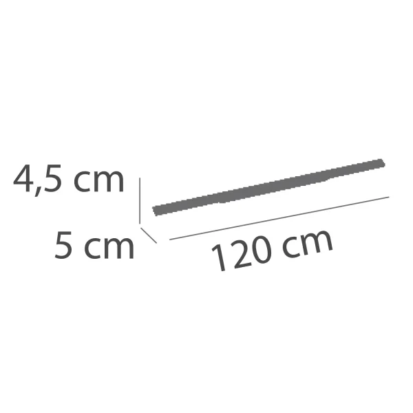 FOCO DE TRILHO LED 53W 4000K 120CM DIRECIONÁVEL BRANCO