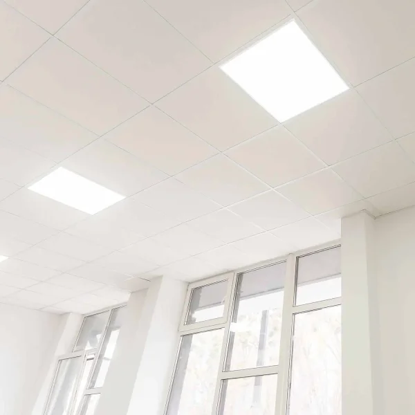 PAINEL LED 48W 5046 LM 59,5x59,5cm SELECTOR DE COR ALUMÍNIO BRANCO