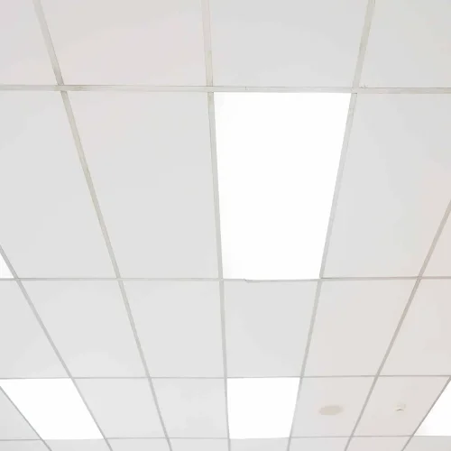 PLAFÓN LED DE SUPERFICIE 48W 4859 LM 30x120cm SELECTOR COLOR ALUMINIO BLANCO