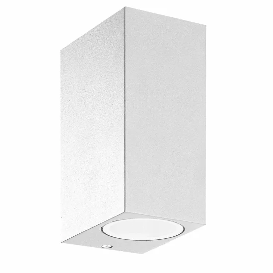APLIQUE EXTERIOR FEROX 2 LUZES GU10 BRANCO