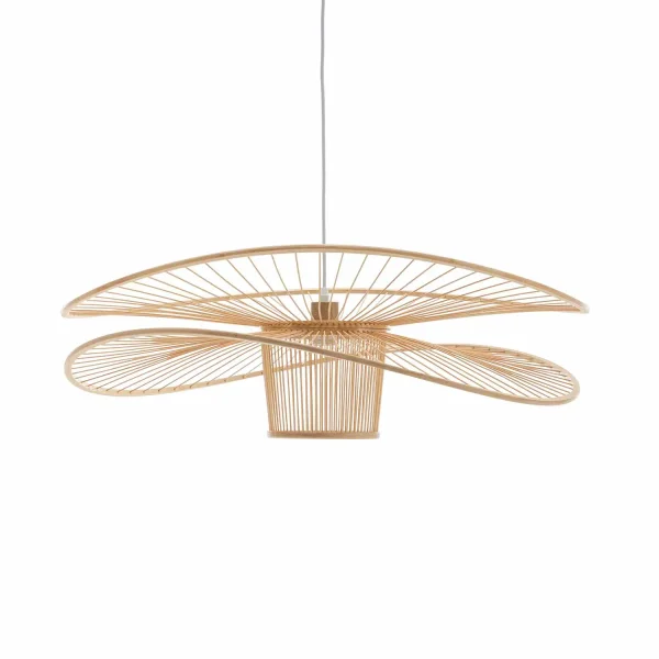 CANDEEIRO DE TETO EM MADEIRA Ø60CM E27 PORTOBELO