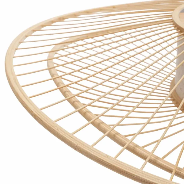 SUSPENSÃO EM MADEIRA E TECIDO Ø70CM E27 MALAI