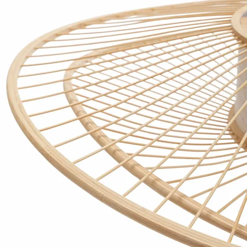 SUSPENSÃO EM MADEIRA E TECIDO Ø70CM E27 MALAI