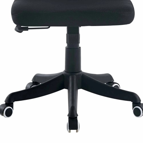 CADEIRA DE ESCRITÓRIO COM RODAS CINZENTA E PRETA AVENTURINA