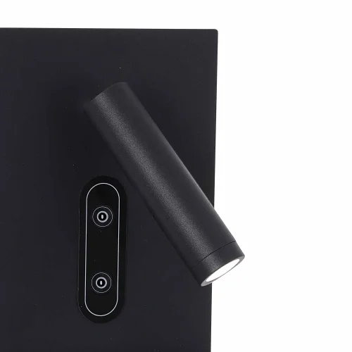 APLIQUE LED 10W 3000–6000K TÁTIL PRETO COM CARREGAMENTO SEM FIOS MILO