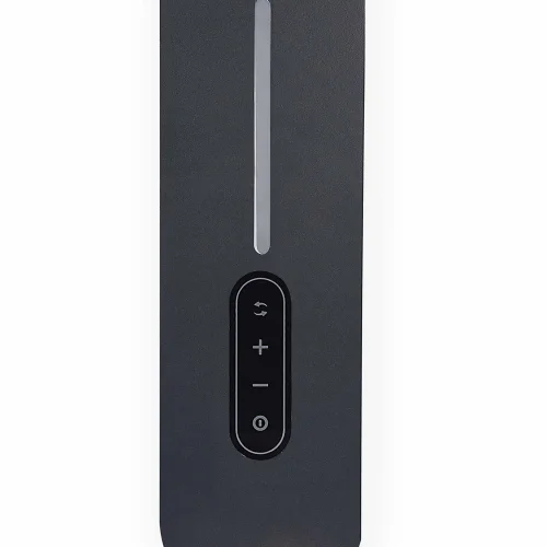 APLIQUE LED 8W 3000–6000K TÁTIL 30CM PRETO ISANDRO