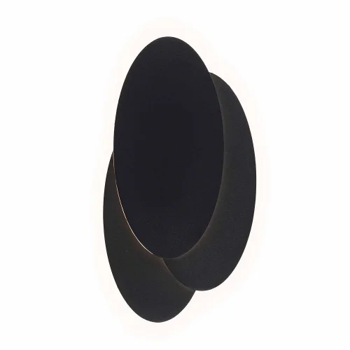APLIQUE LED DECORATIVO 8W 3000-6000K PRETO LUNE