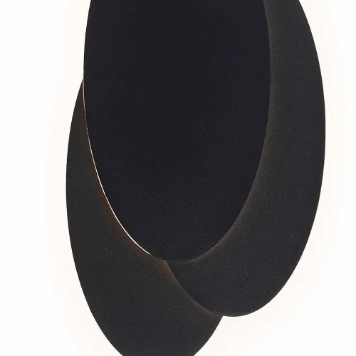 APLIQUE LED DECORATIVO 8W 3000-6000K PRETO LUNE