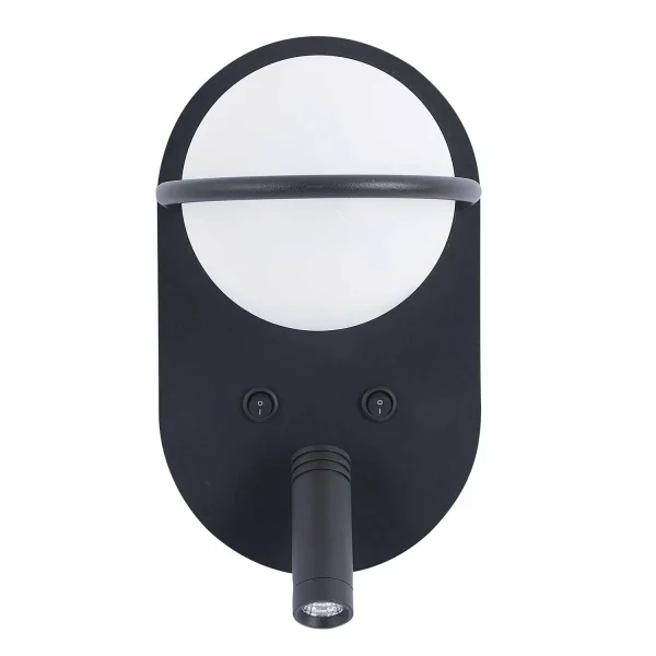 APLIQUE DE PAREDE LED 6W 3000-6000K PRETO ASTRA