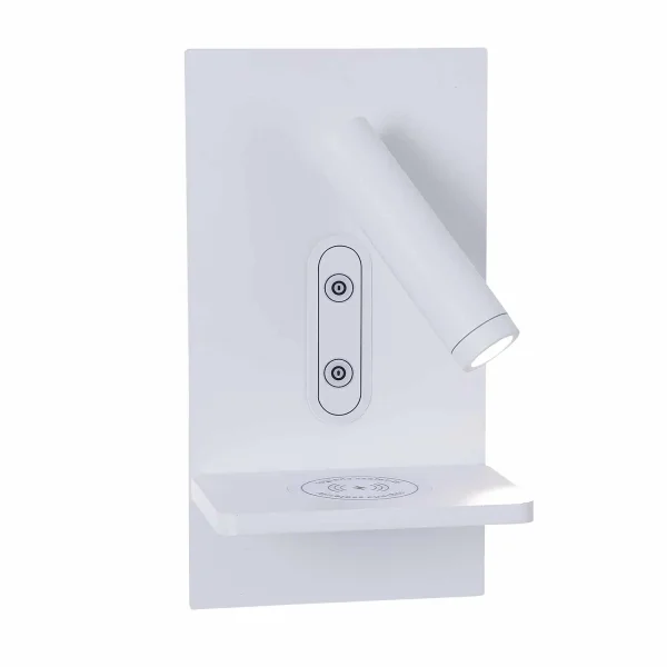 APLIQUE LED 10W 3000–6000K TÁTIL BRANCO COM CARREGAMENTO SEM FIOS MILO