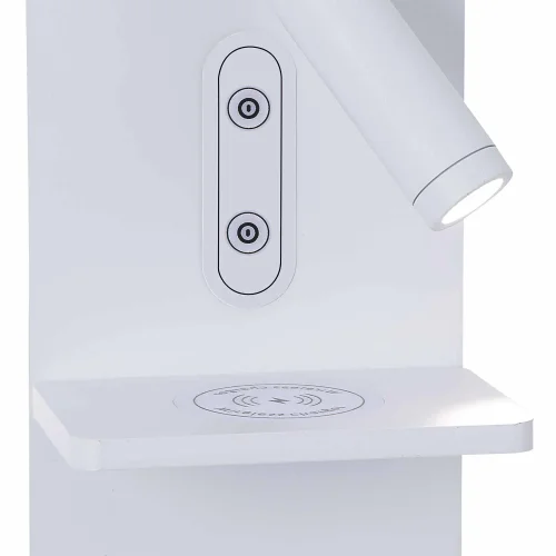 APLIQUE LED 10W 3000–6000K TÁTIL BRANCO COM CARREGAMENTO SEM FIOS MILO